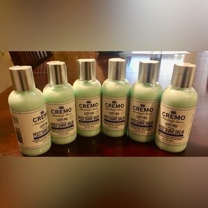 Cremo Cooling Formula Post Shave Balm, Refreshing Mint 4 oz/118mL— Lot of 6